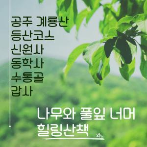 공주계룡산등산코스