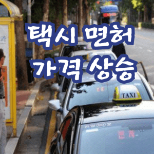 택시면허가격상승
